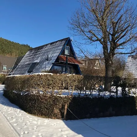Holiday home Ferienhaus-rosensteig-128-im-feriendorf-eichwald *